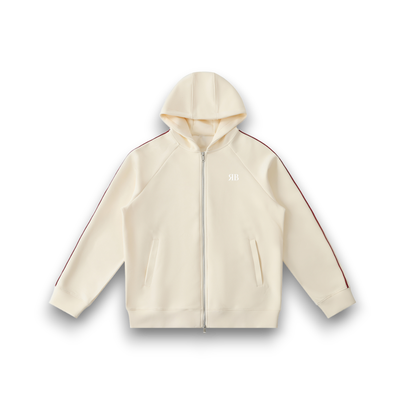 RB Raglan Chrome Sleeve Zip Hoodie