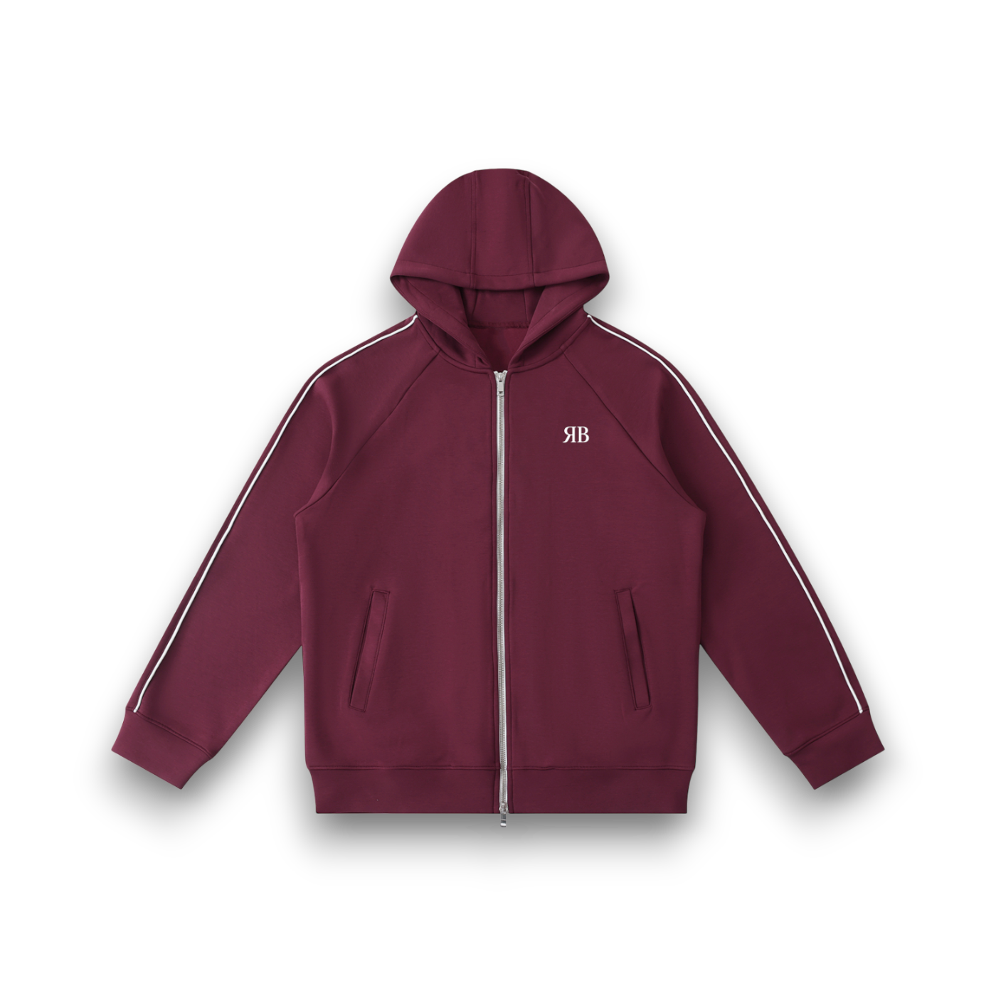 RB Raglan Sleeve Zip Hoodie