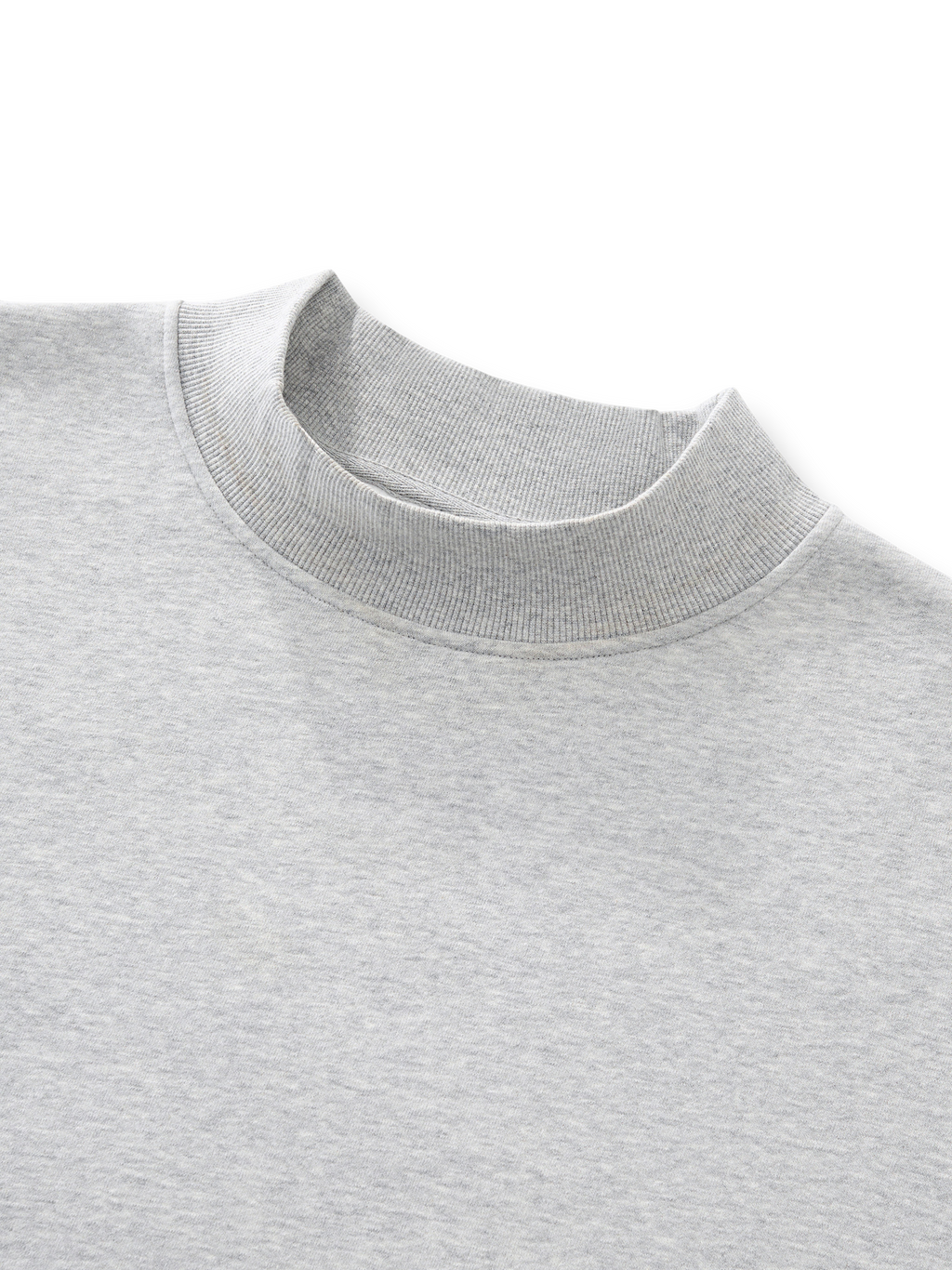 RB Mock Neck Crew Sweatshirt