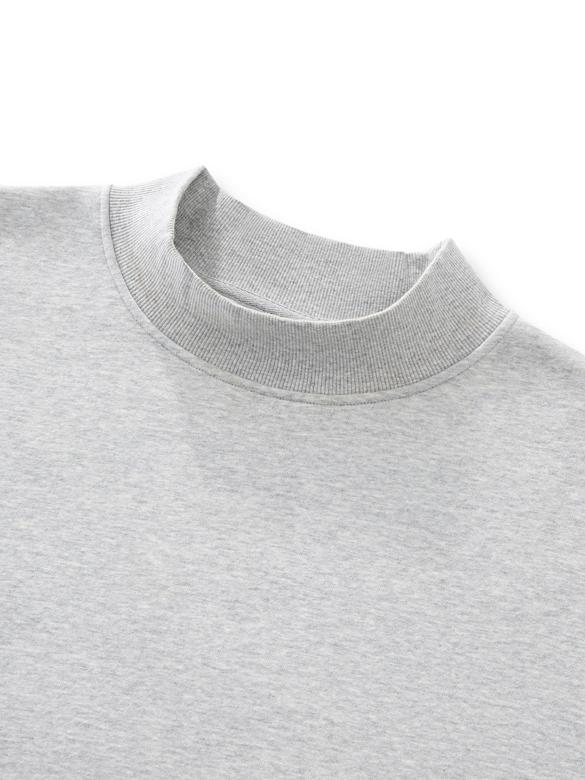 RB Mock Neck Crew Sweatshirt