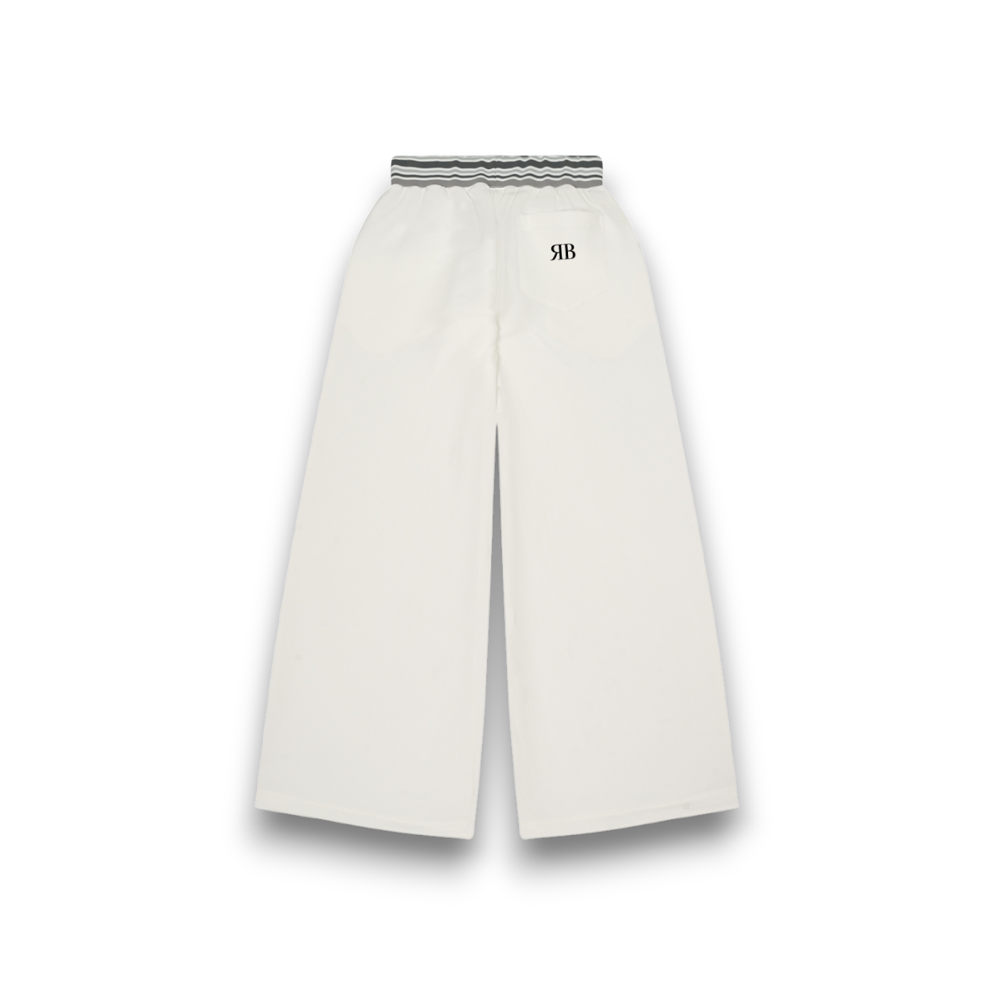 RB Striped Waist Wide Leg Pants