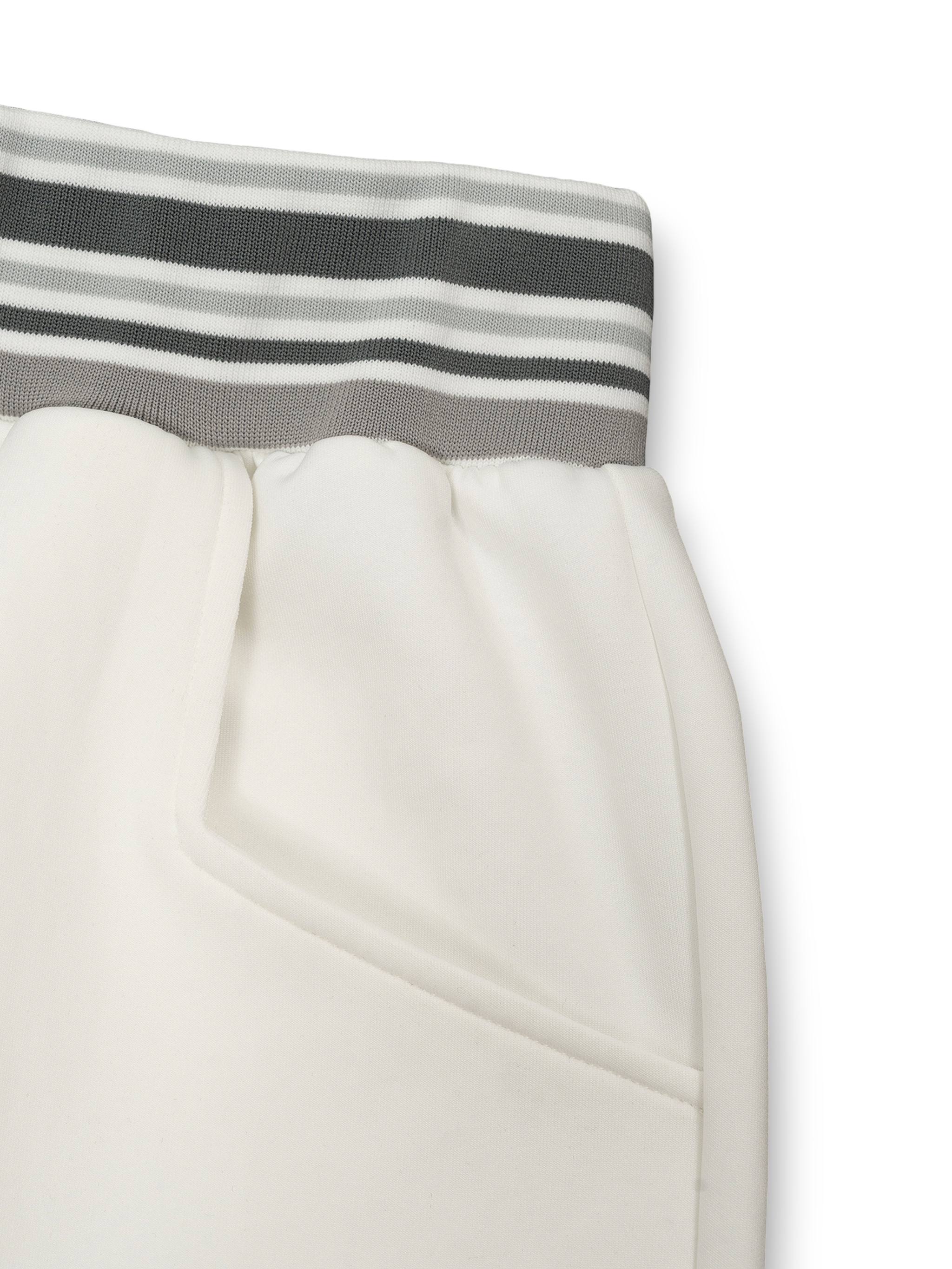 RB Striped Waist Wide Leg Pants
