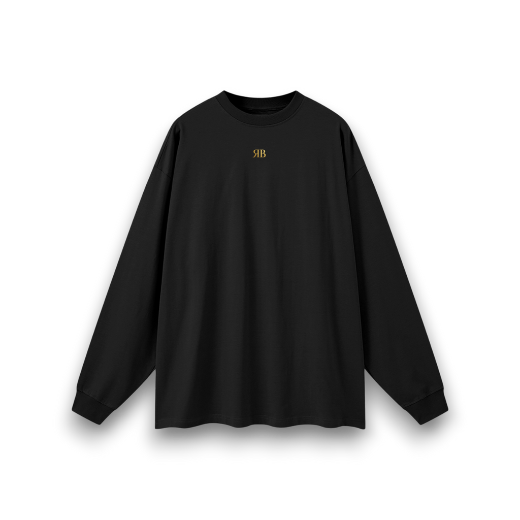RB Oversized Dark Long Sleeve Tee