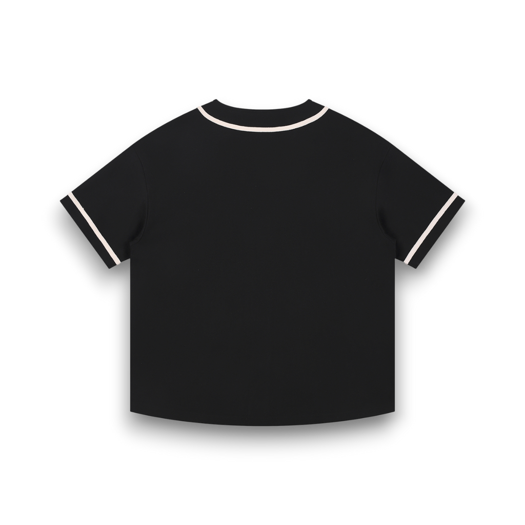 RB Contrast Button-Up Chrome Jersey