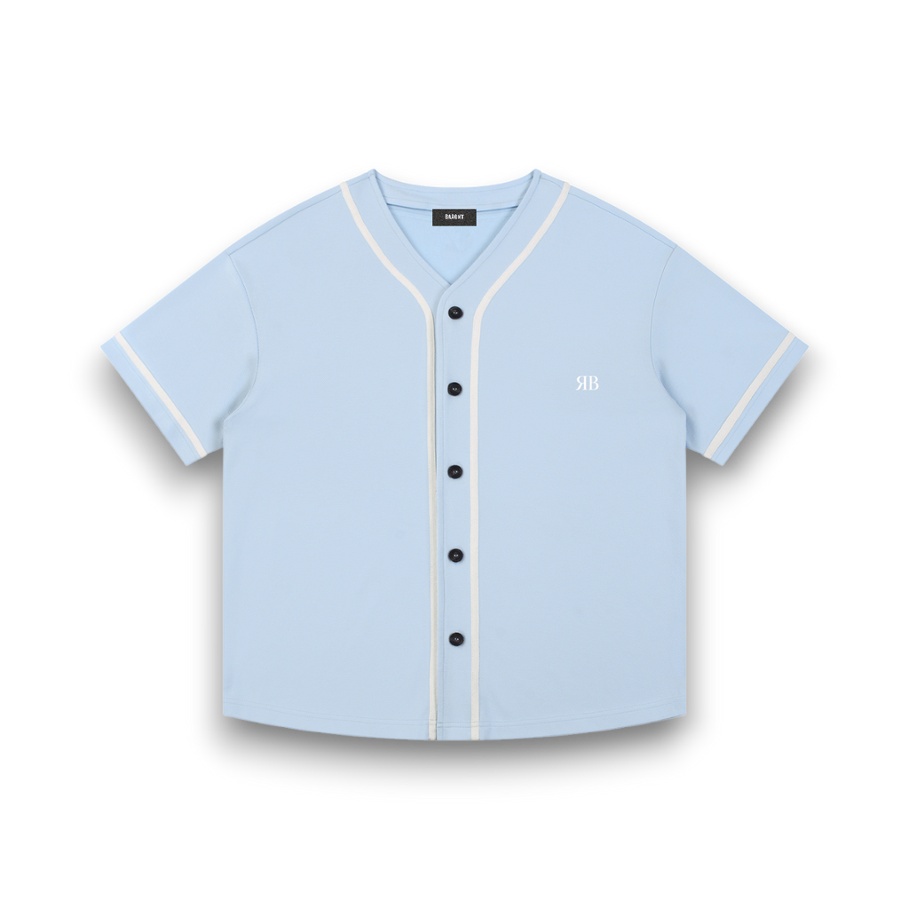 RB Contrast Button-Up Jersey