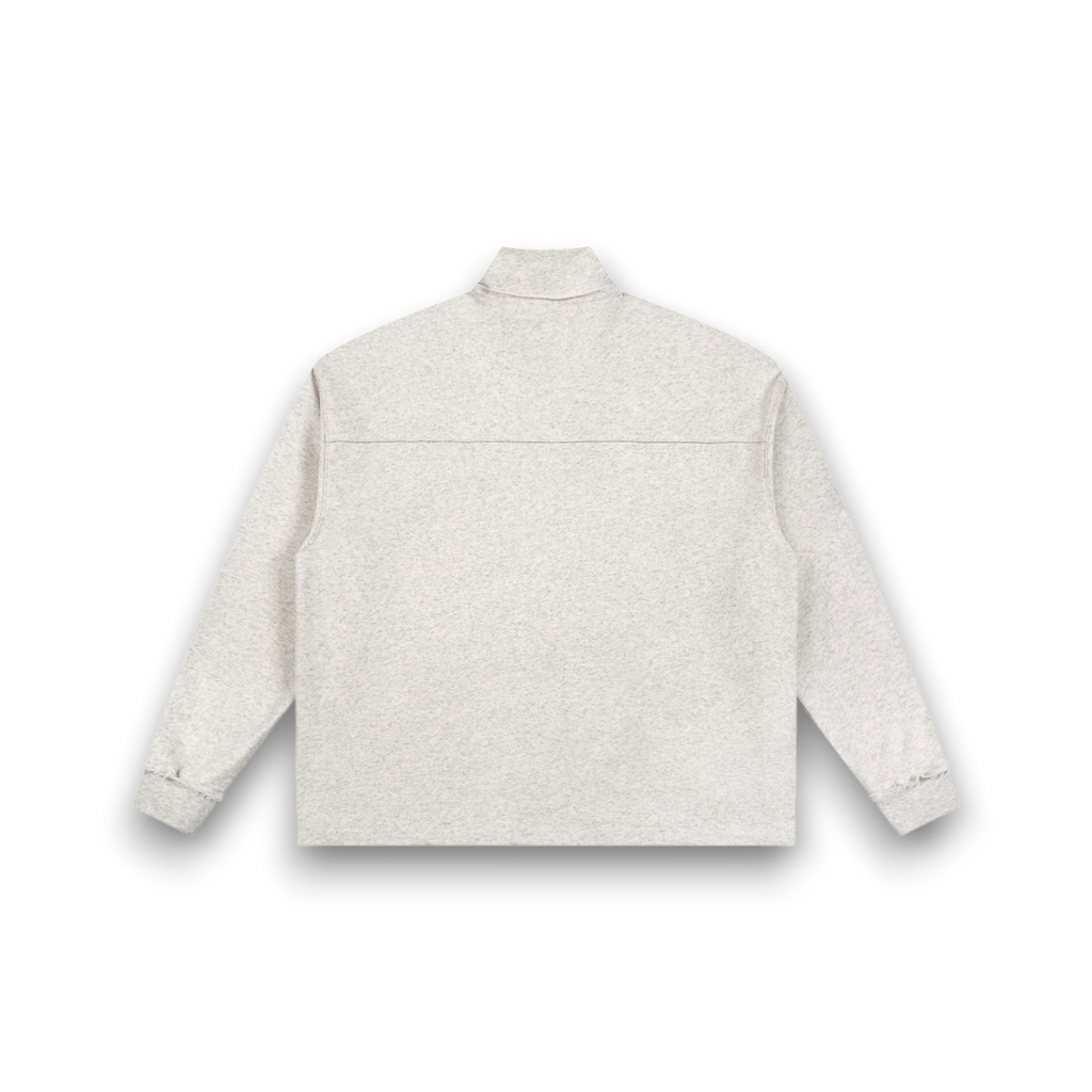 RB Half-Zip Rolled Edge Cookie Sweatshirt