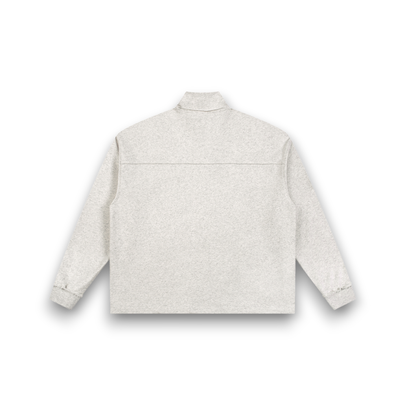 RB Half-Zip Rolled Edge Cookie Sweatshirt