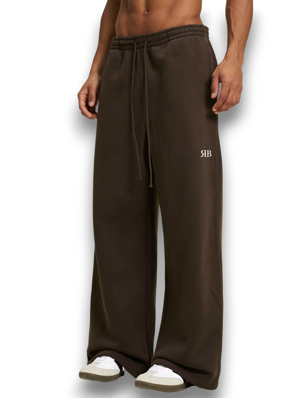 RB Drawstring Straight-Leg Sweatpants