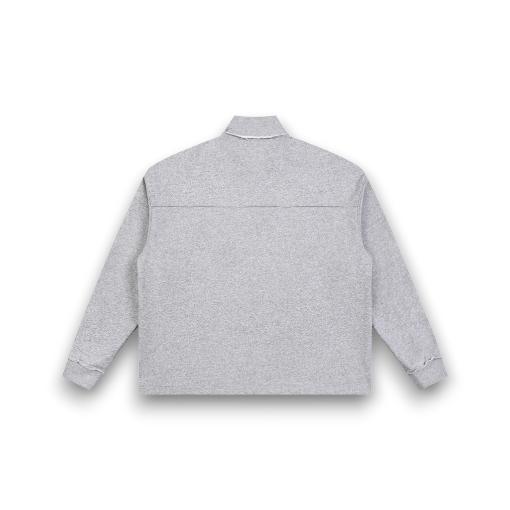 RB Half-Zip Rolled Edge Cookie Sweatshirt