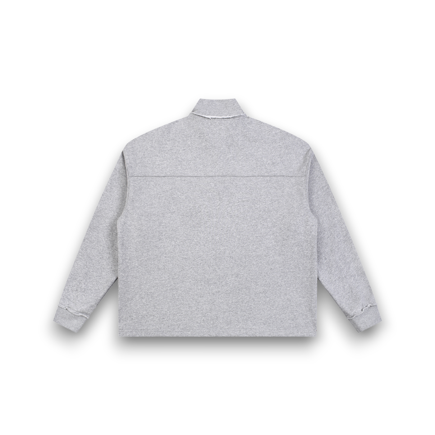 RB Half-Zip Rolled Edge Cookie Sweatshirt