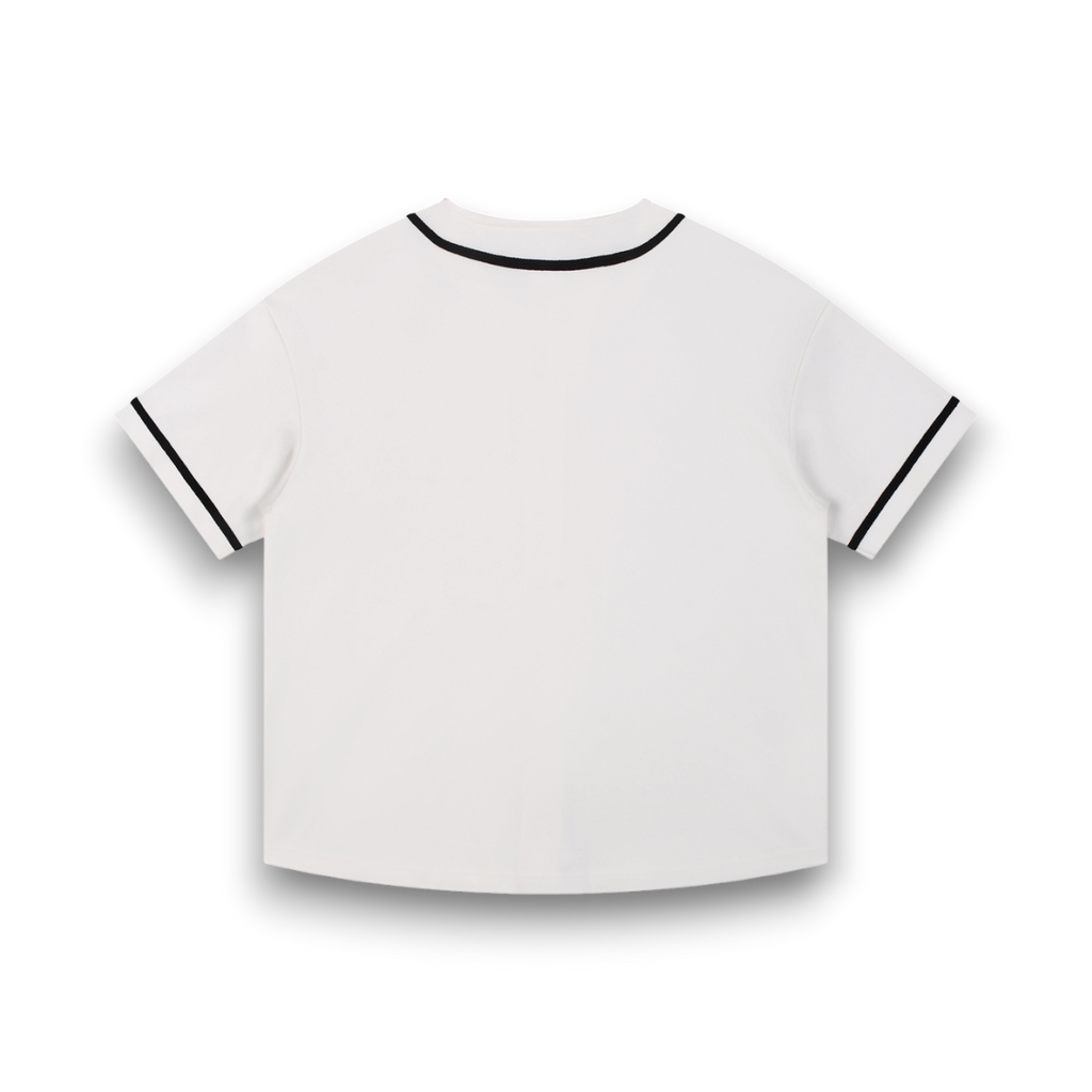 RB Contrast Button-Up Chrome Jersey