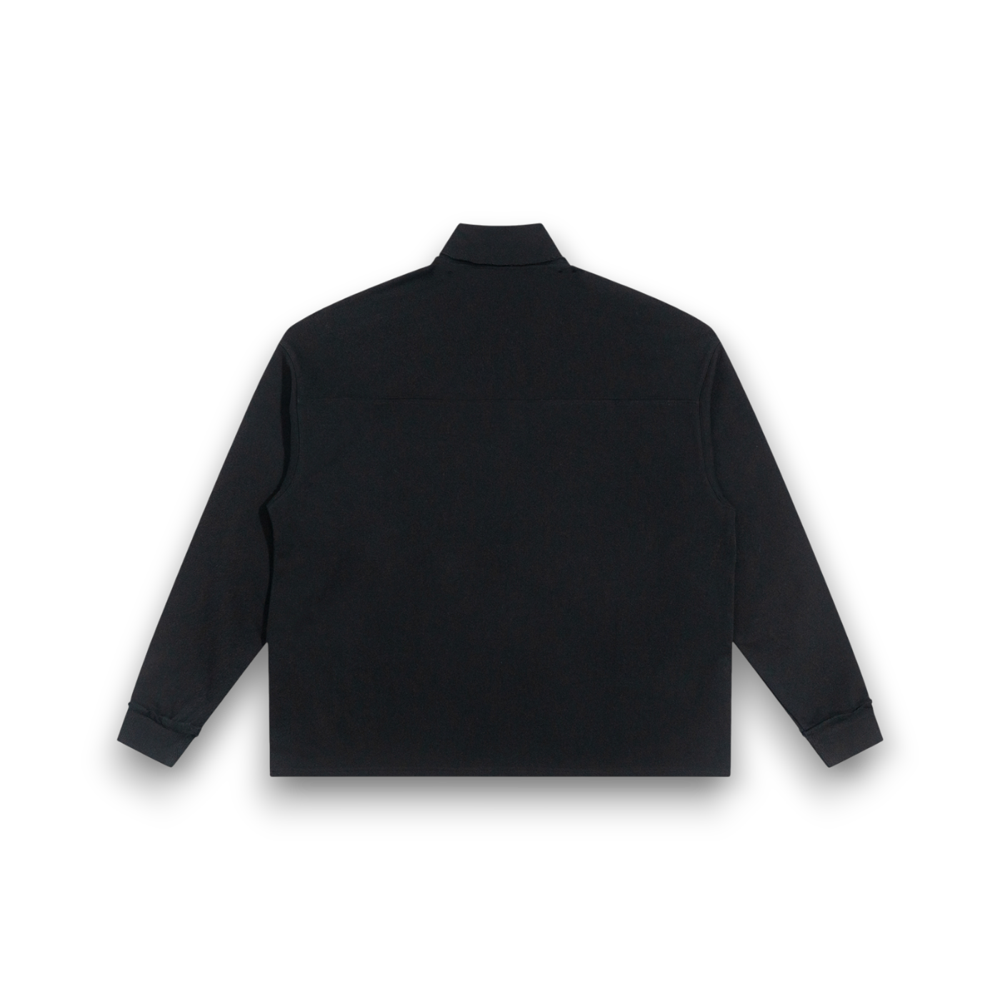 RB Half-Zip Rolled Edge Sweatshirt