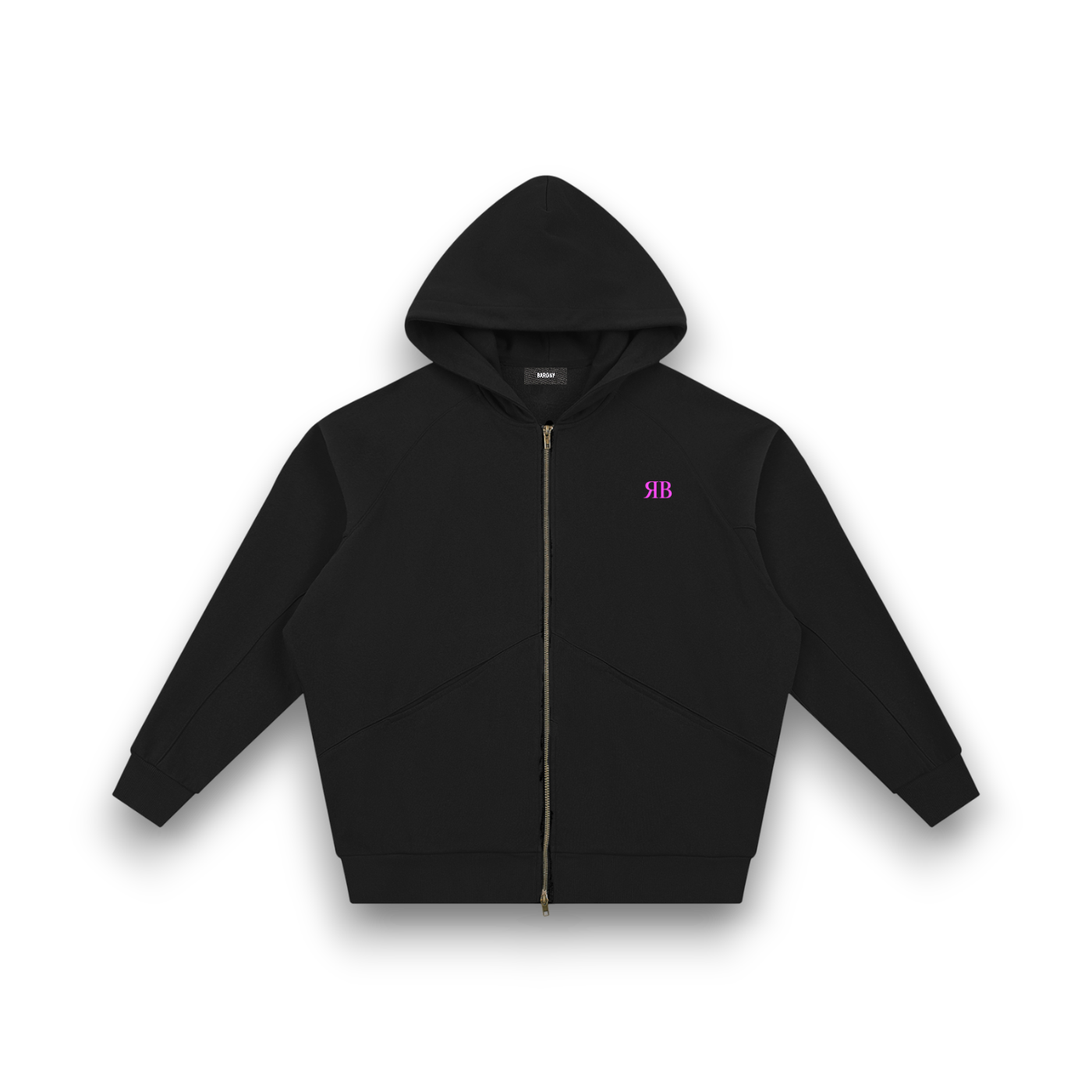 RB x Bunny Nonchalant Sleeve Zip Hoodie