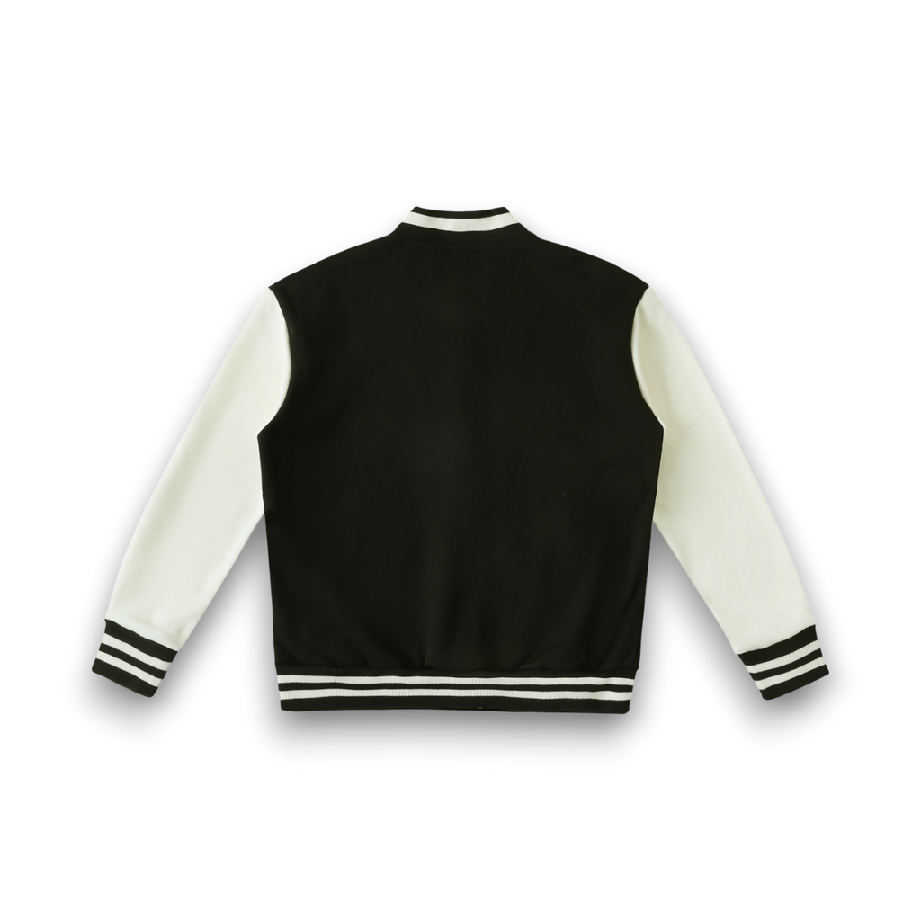 RB Two-Tone Fleeced Varsity Jacket