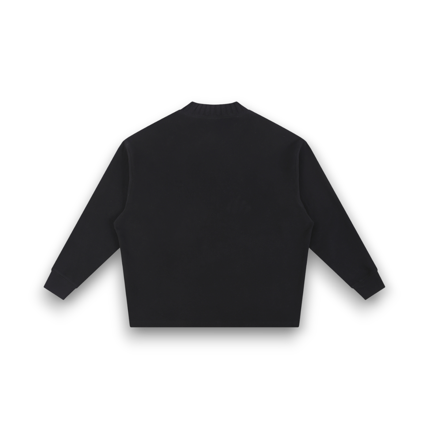 RB Knitted Round Neck Oversize YinYan Sweatshirt