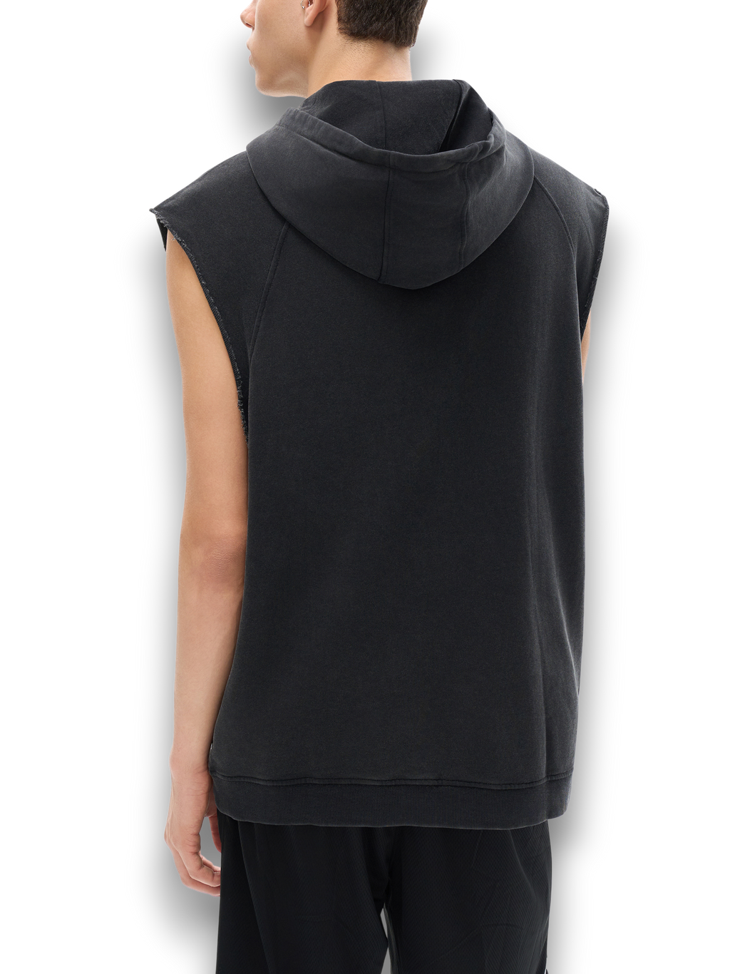 RB Washed Sleeveless Hoodie