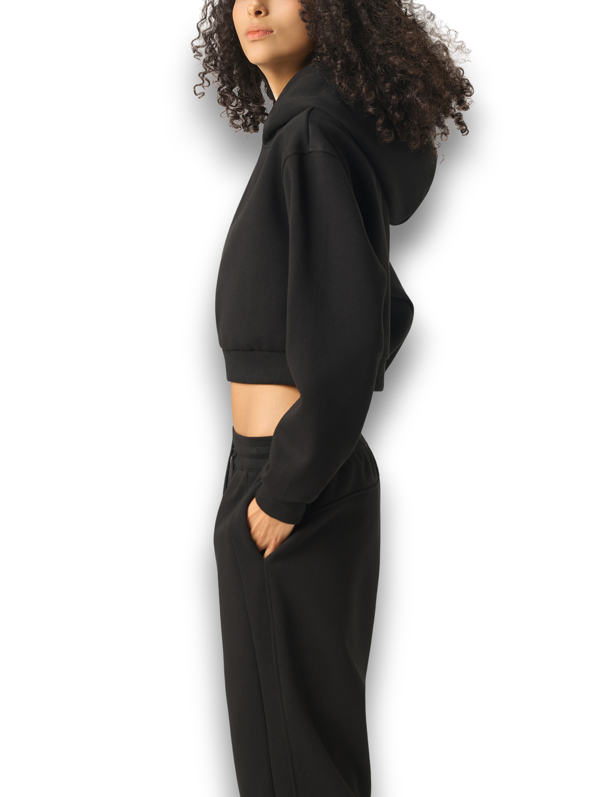 RB Cropped Cherry Hoodie