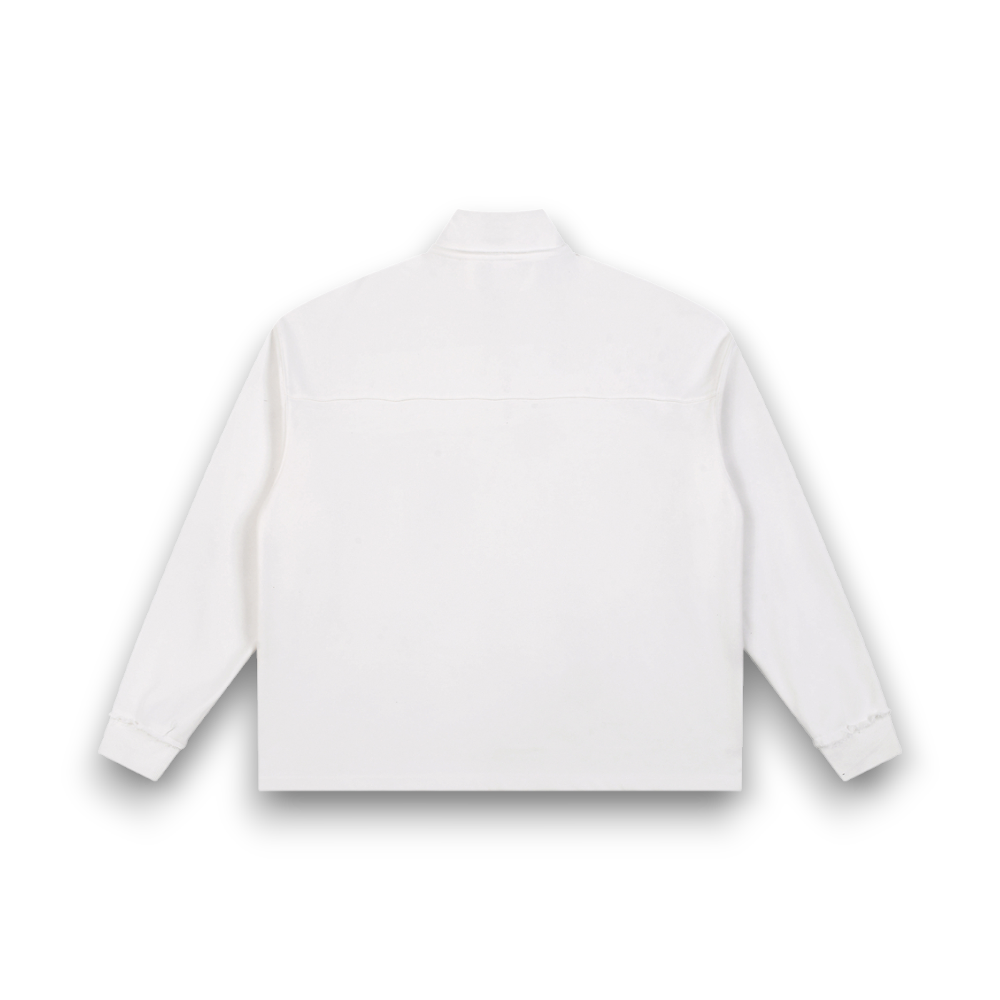 RB Half-Zip Rolled Edge Sweatshirt