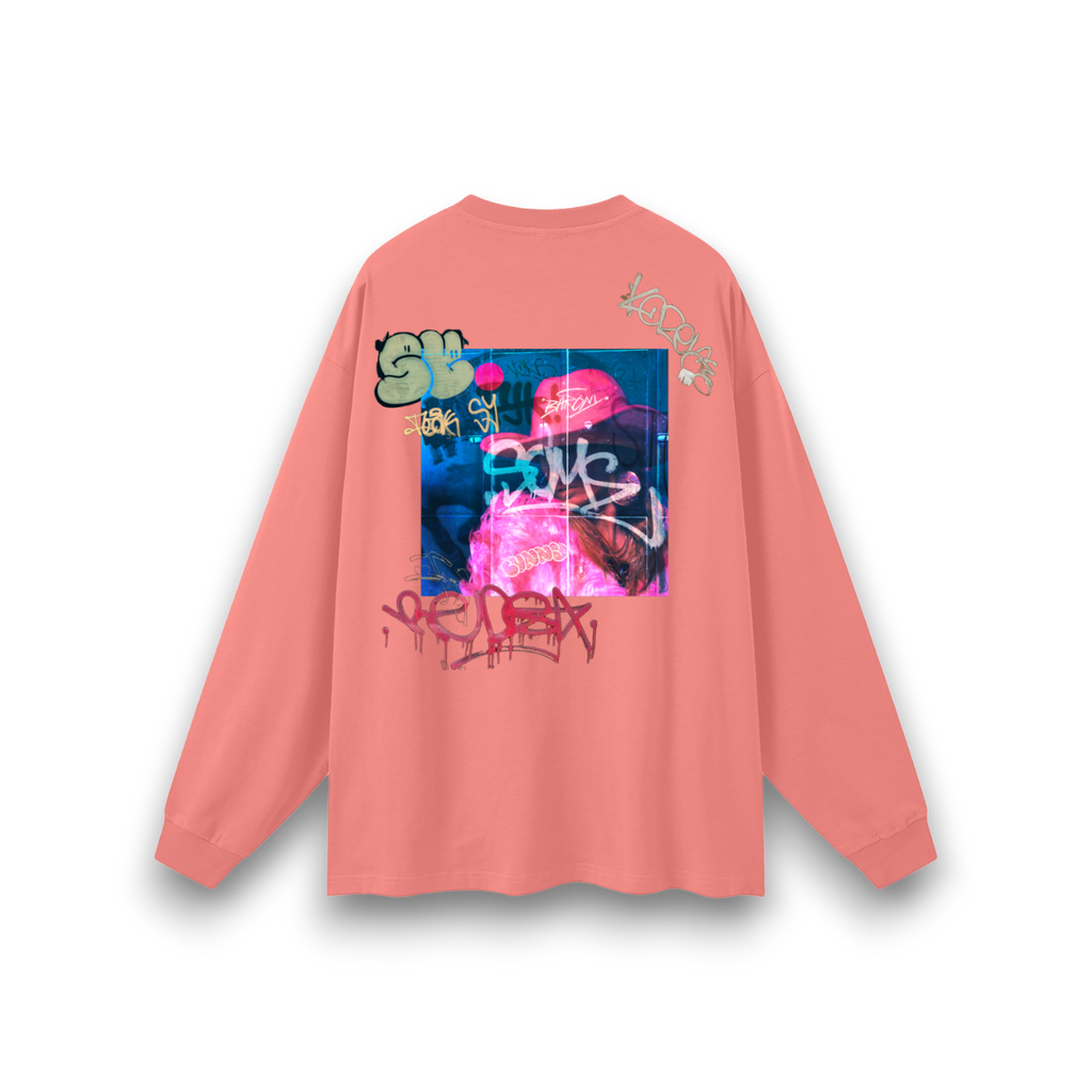 RB x Bunny Nonchalant Oversized Long Sleeve T-Shirt