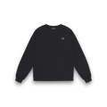 RB Drop Shoulder Black Sweatshirt