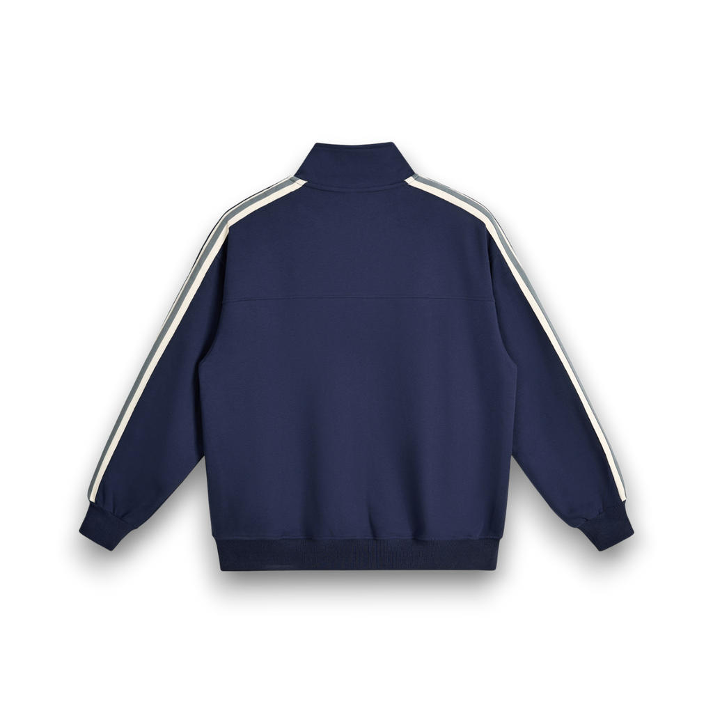 RB Side-Stripe Stand Collar Jacket