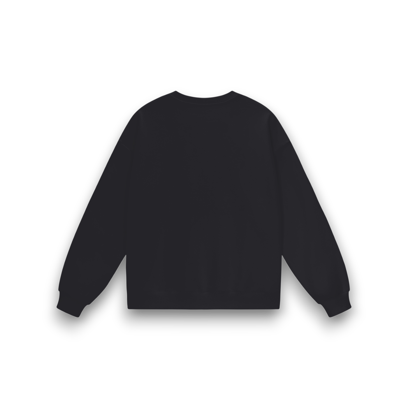 RB Drop Shoulder Black W Sweatshirt