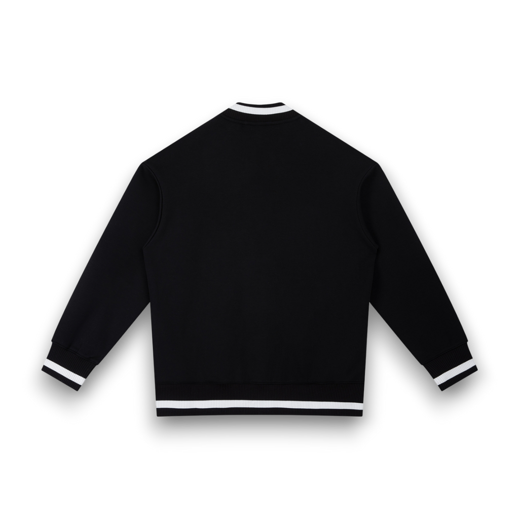 RB Piping Zip Bomber Dark Jacket