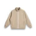 RB Side-Stripe Stand Collar Sand Jacket