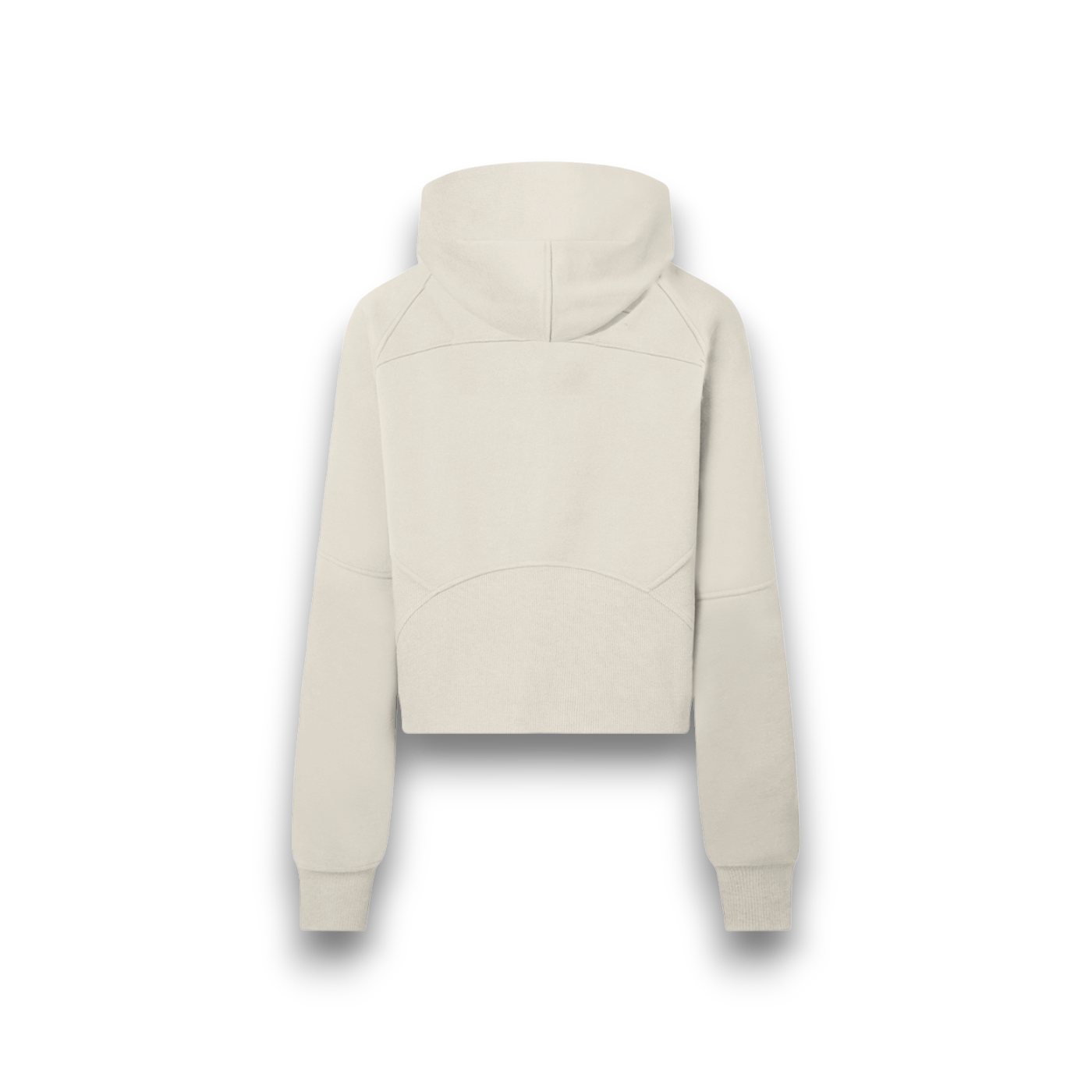 RB Cropped Half Zip Hoodie