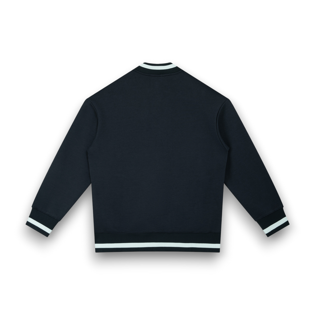 RB Piping Zip Bomber Dark Jacket