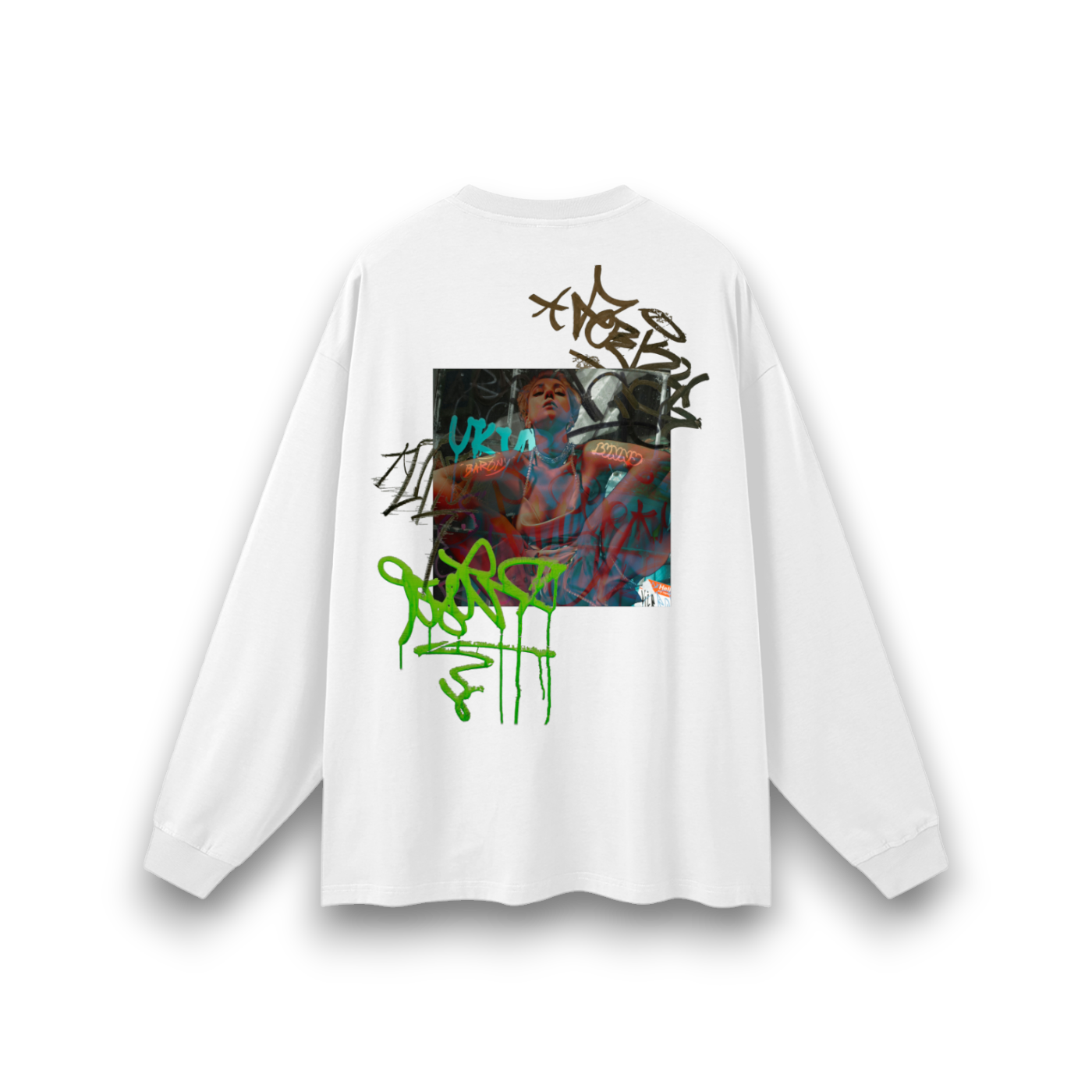 RB x Bunny Lolla Oversized Long Sleeve T-Shirt