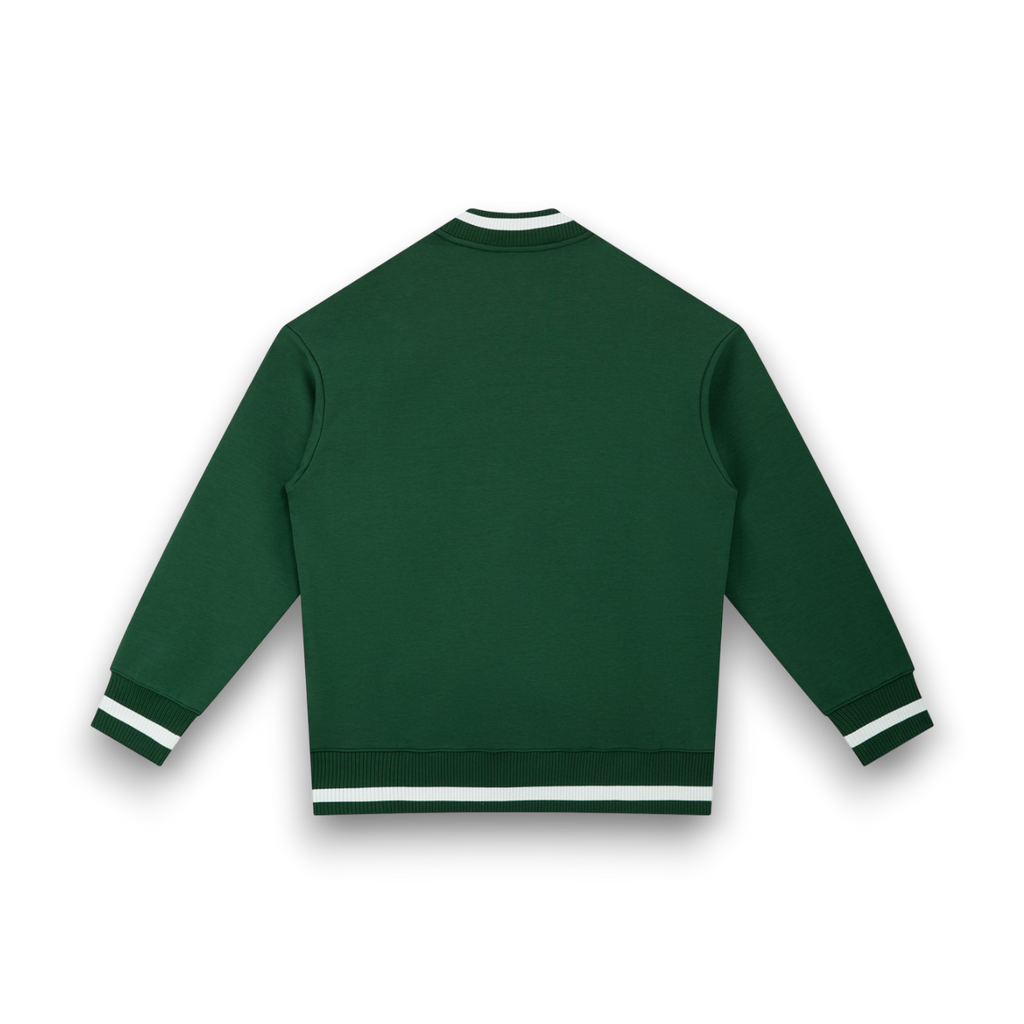 RB Piping Zip Bomber Berry Jacket