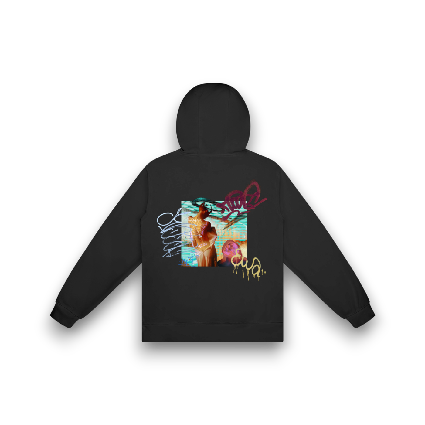 RB x Bunny Graffiti Casual Hoodie