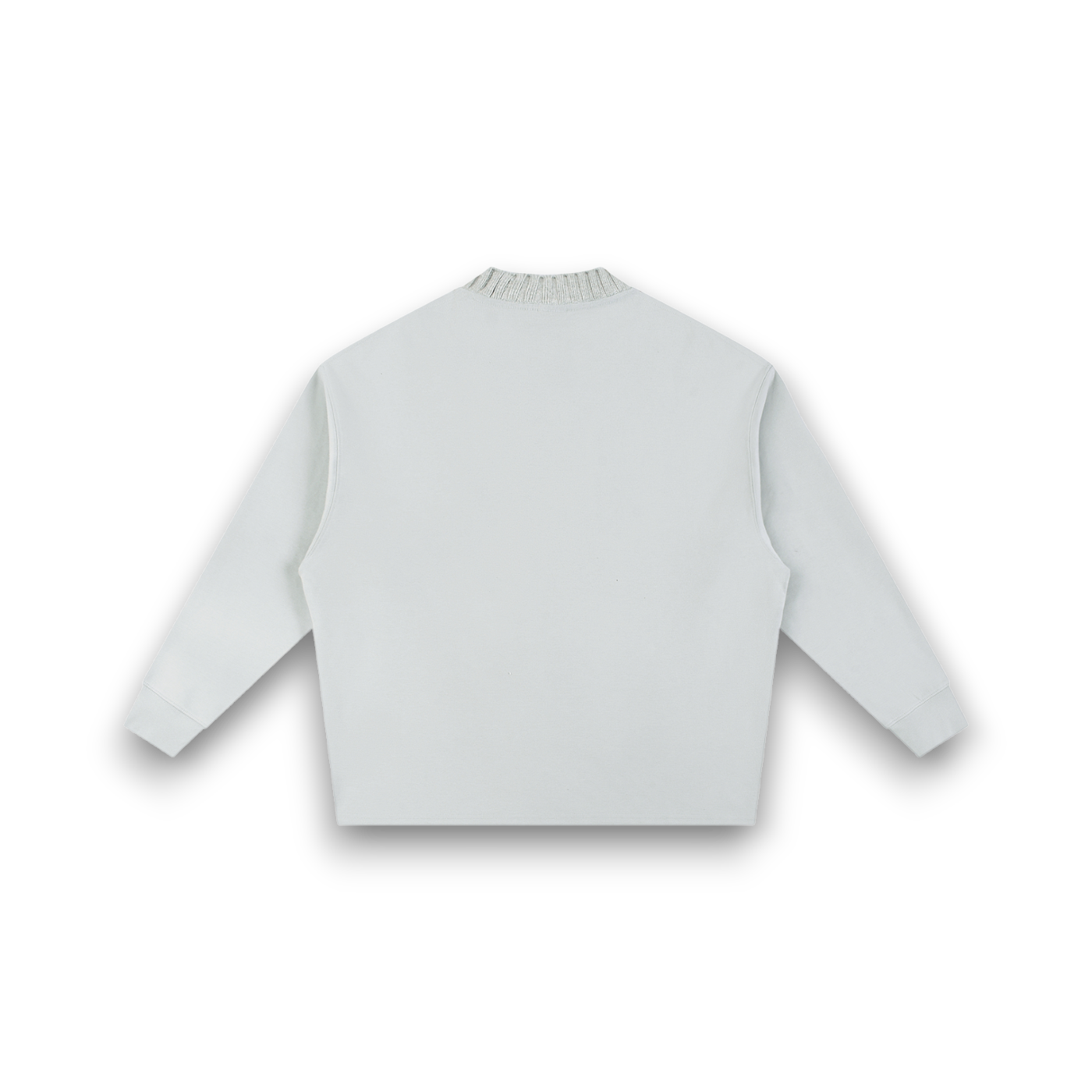 RB Knitted Round Neck Oversize Sweatshirt