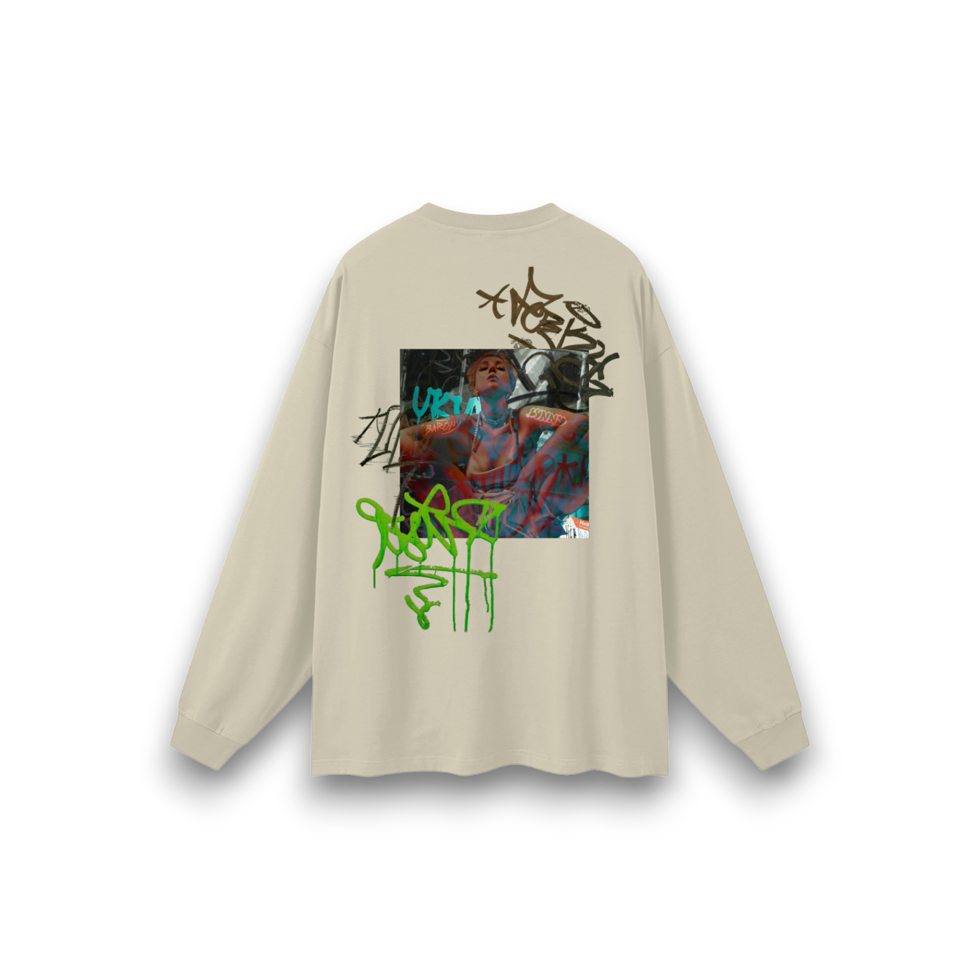 RB x Bunny Lolla Oversized Long Sleeve T-Shirt