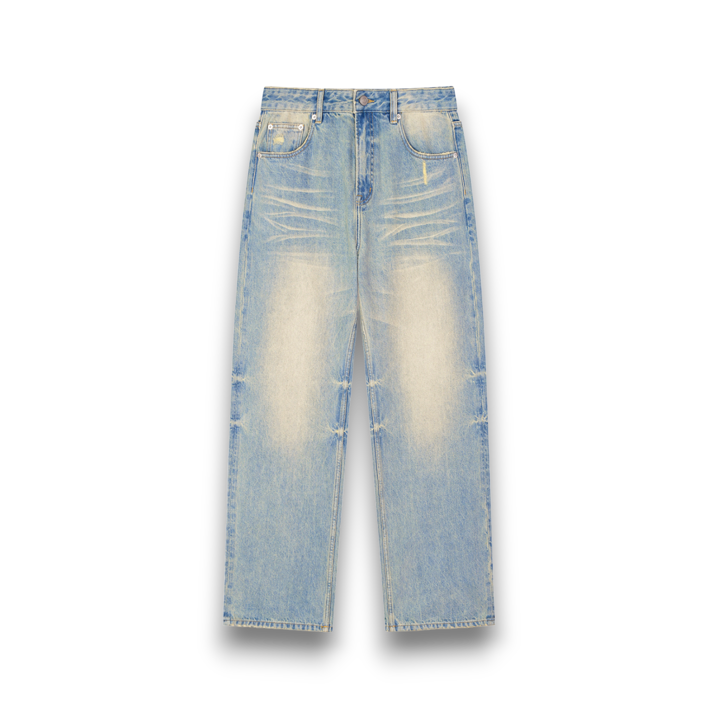 RB Sun Fade Raw Denim Jeans