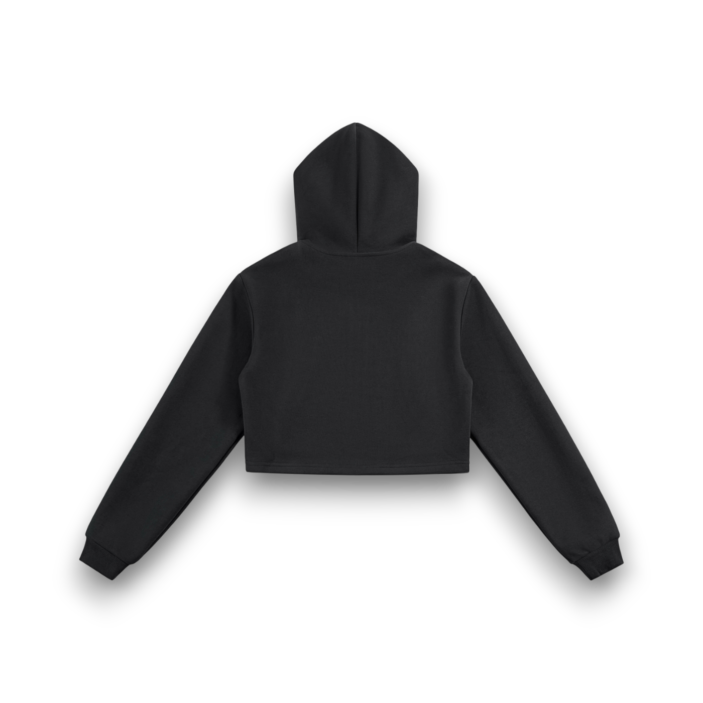 RB Cropped Zip-Up Cherry Hoodie