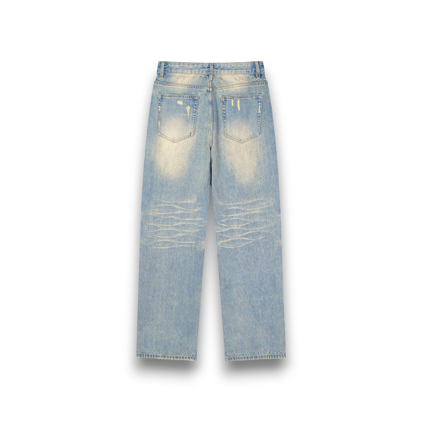 RB Sun Fade Raw Denim Jeans