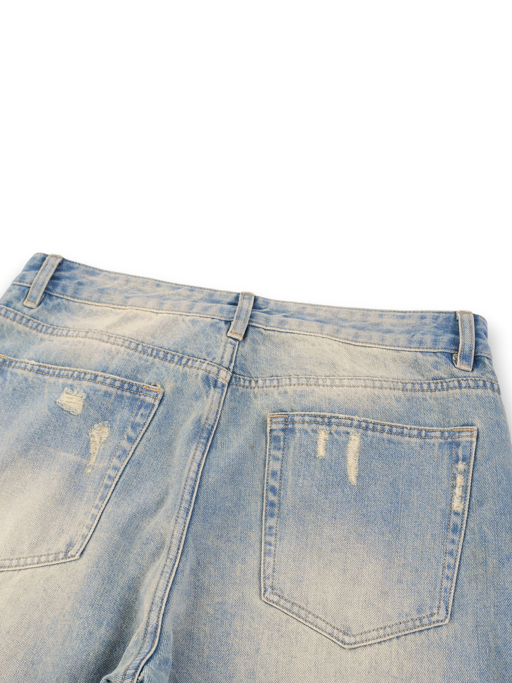 RB Sun Fade Raw Denim Jeans
