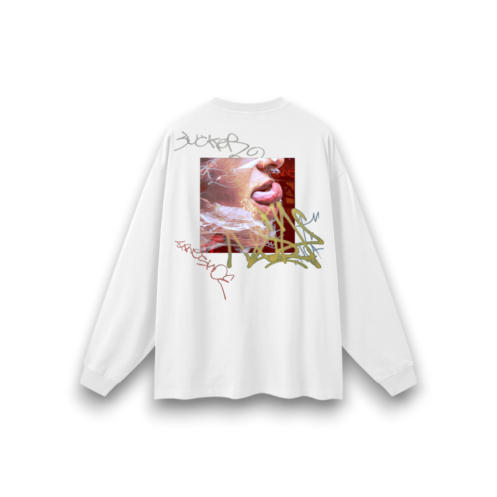 RB x Bunny Temptation Oversized Long Sleeve T-Shirt