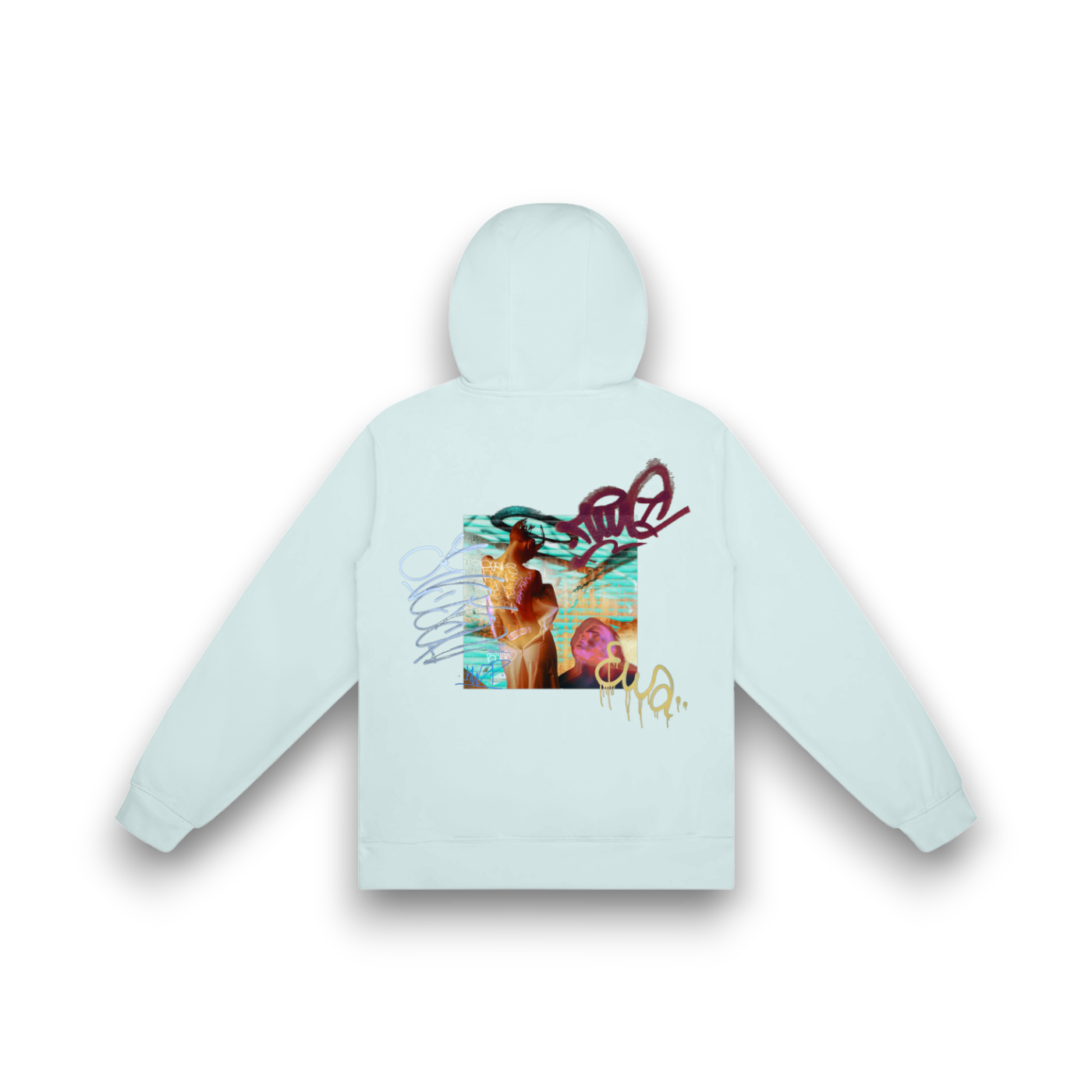 RB x Bunny Graffiti Casual Hoodie