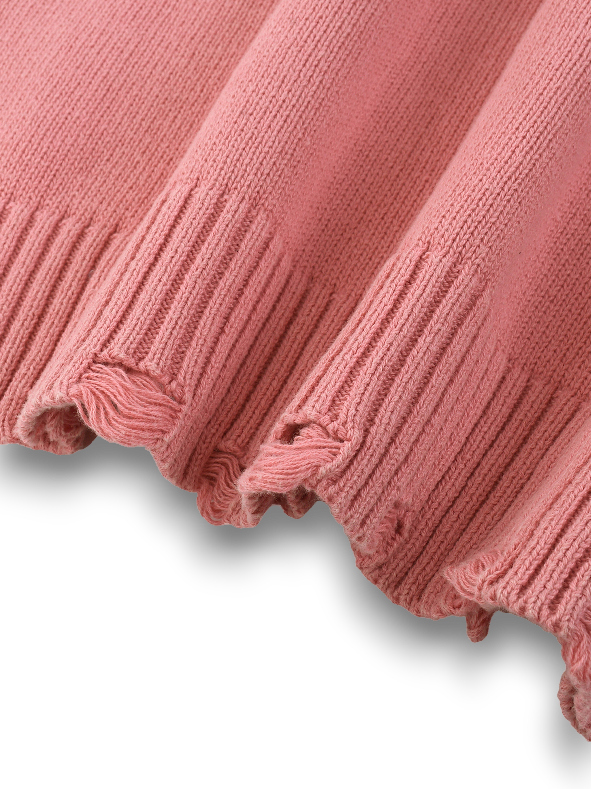 RB Washed Hand Frayed W Sweater