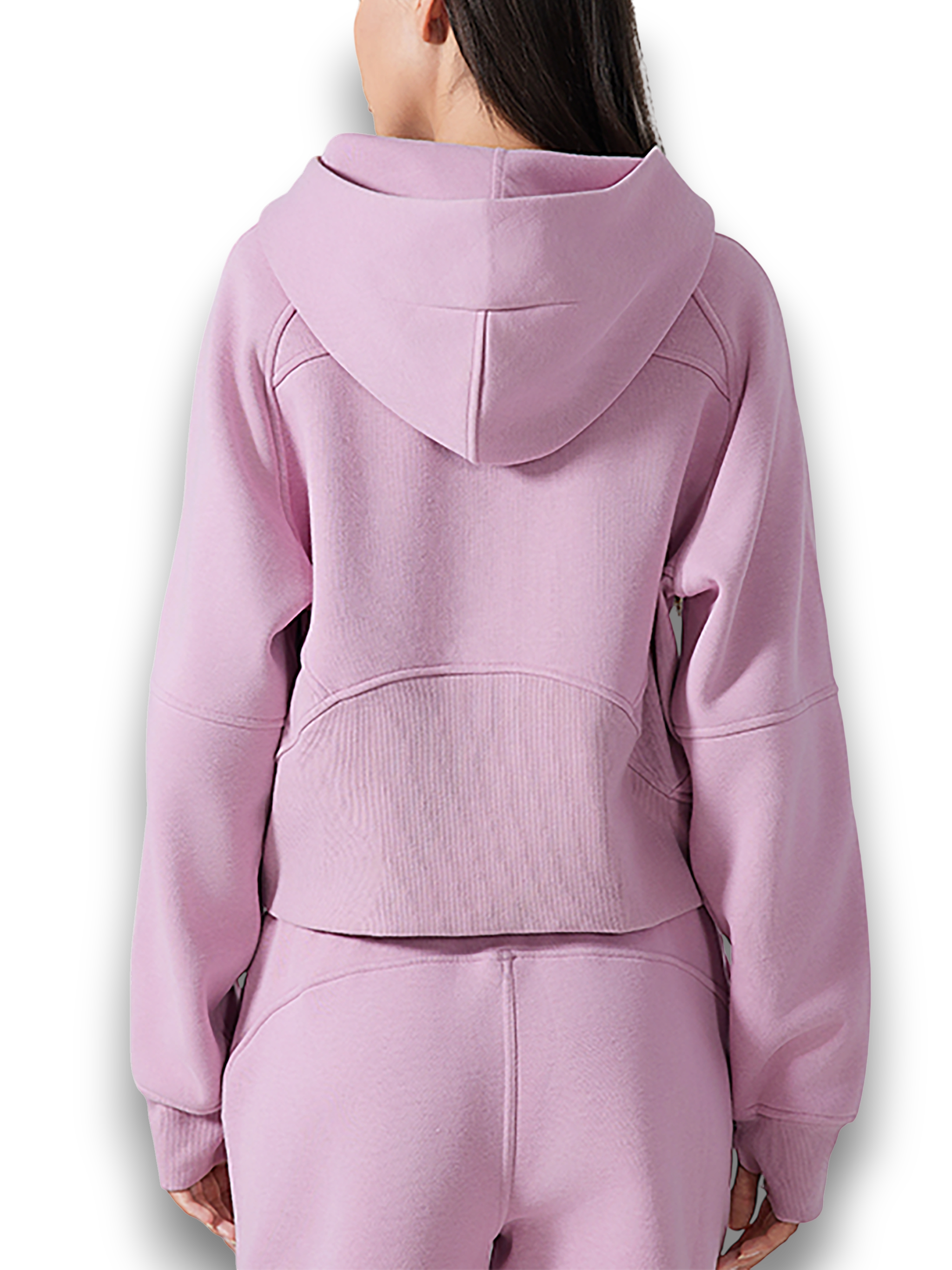 RB Cropped Half Zip Lolly Hoodie