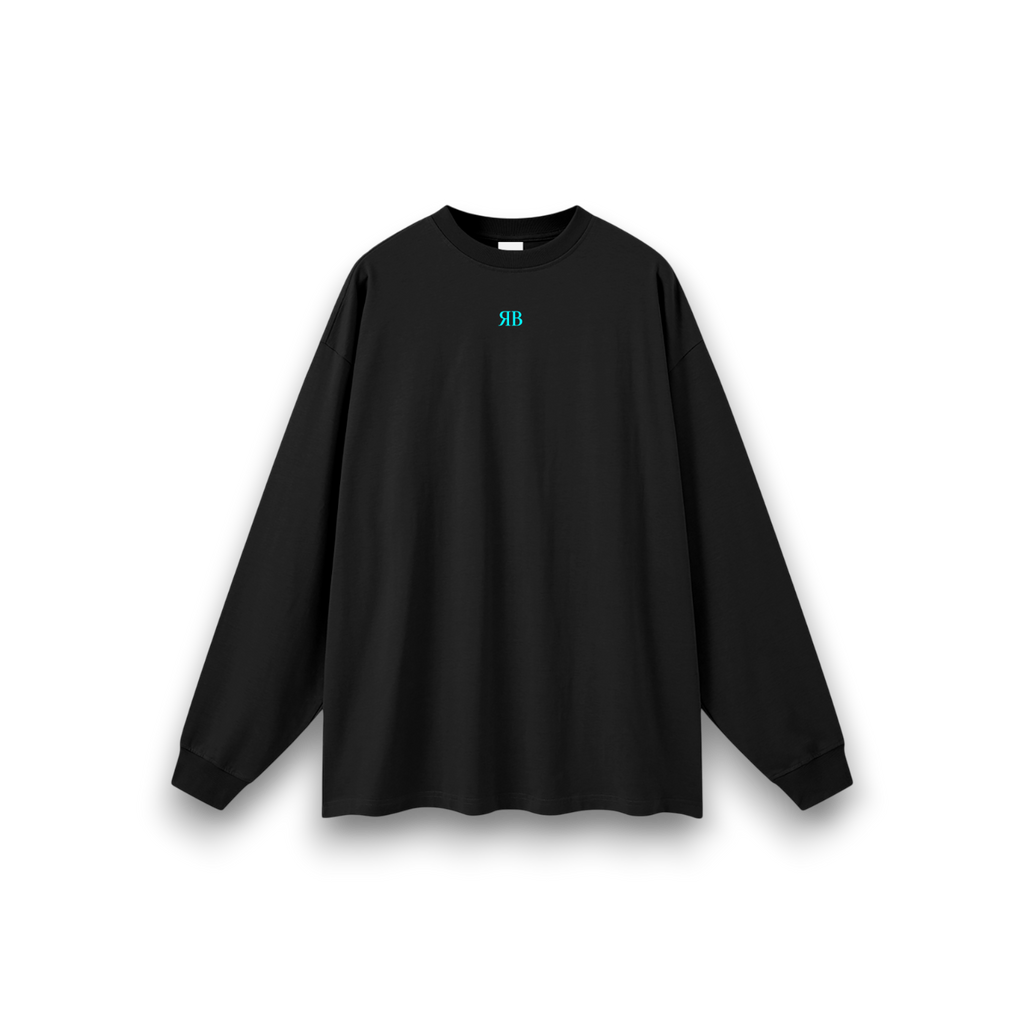 RB x Bunny Graffiti Bright Oversized Long Sleeve T-Shirt