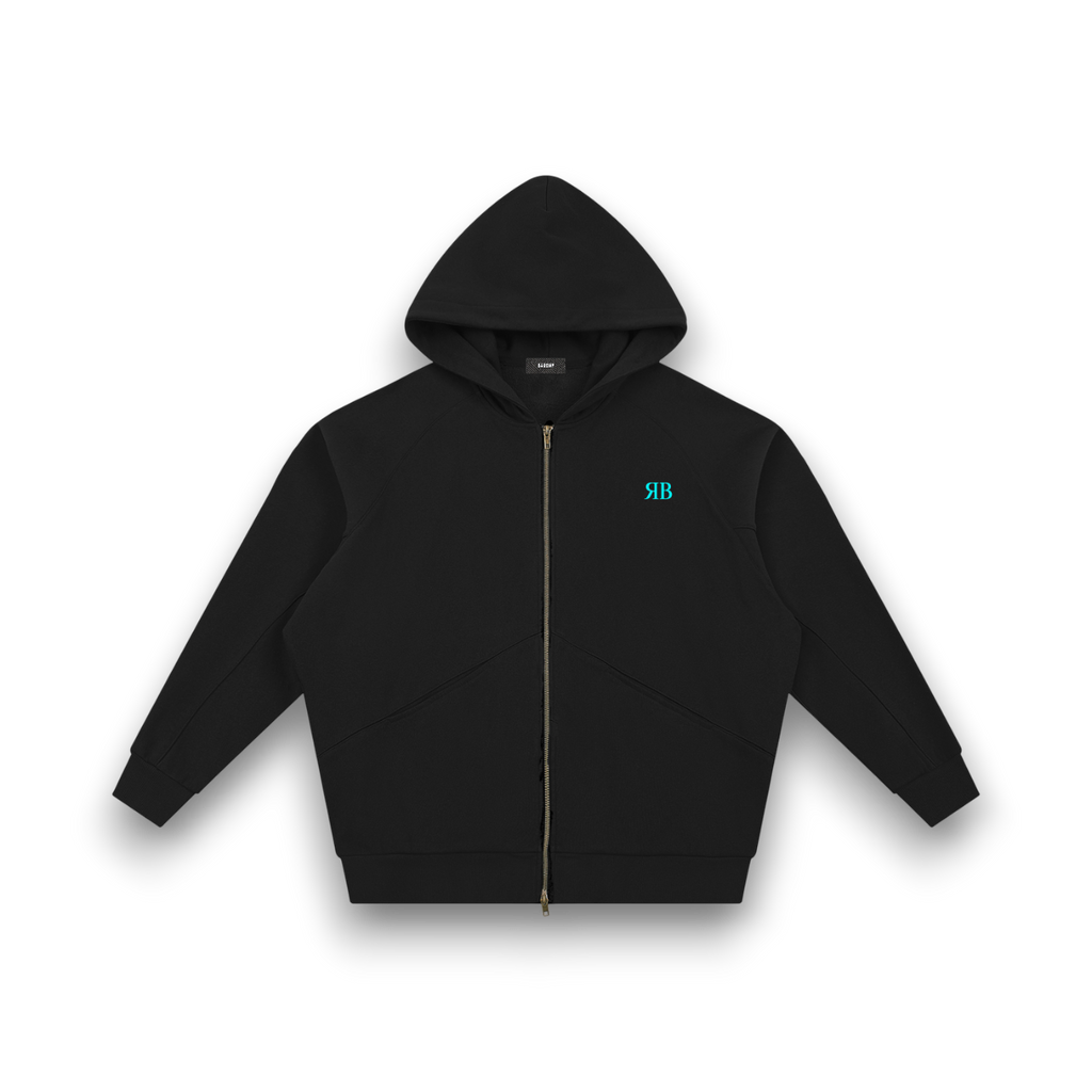 RB x Bunny Graffiti Sleeve Zip Hoodie