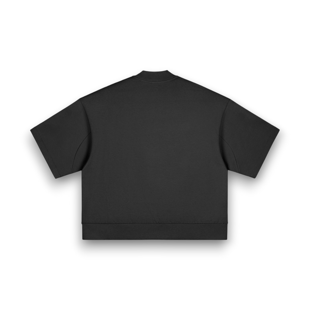 RB Heavyweight Oversized Mock Neck W Tee