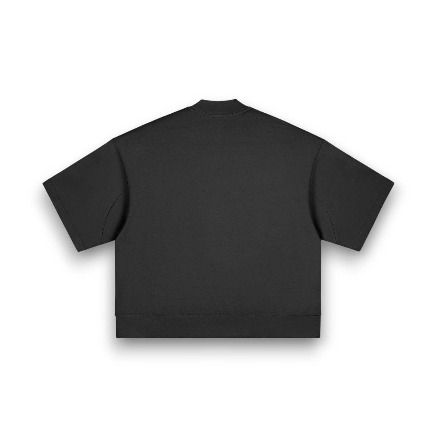 RB Heavyweight Oversized Mock Neck W Tee