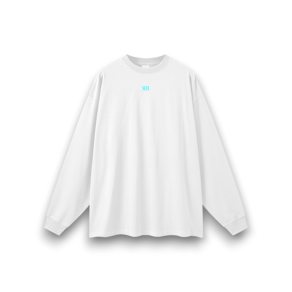 RB x Bunny Graffiti Bright Oversized Long Sleeve T-Shirt