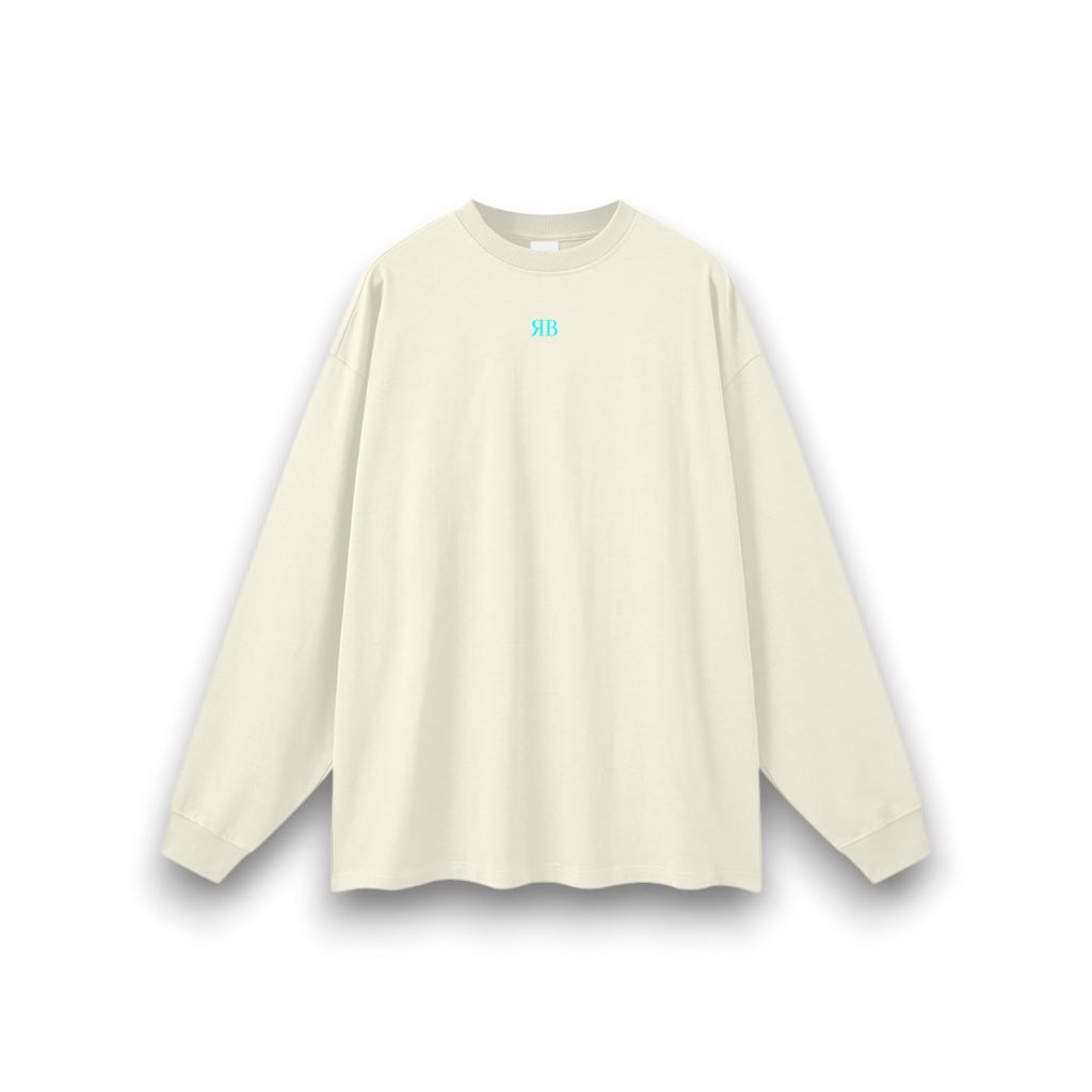 RB x Bunny Graffiti Bright Oversized Long Sleeve T-Shirt