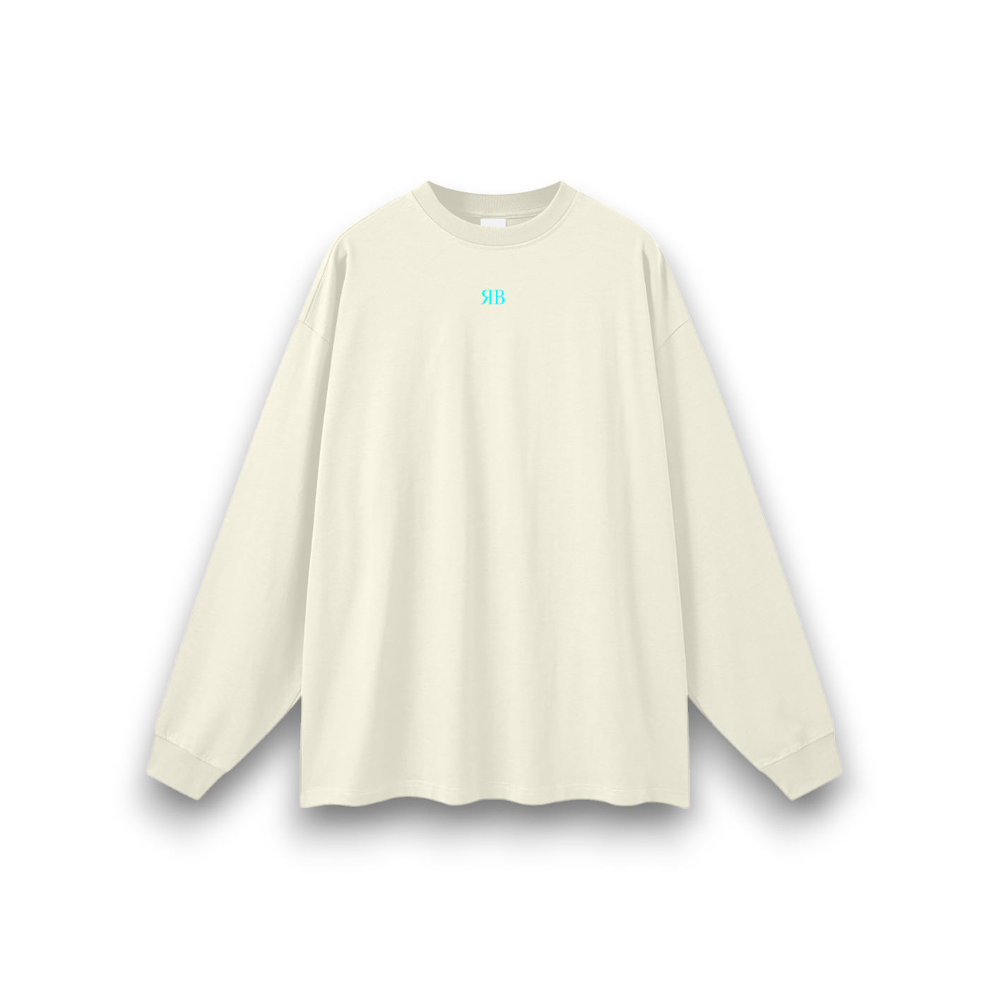 RB x Bunny Graffiti Bright Oversized Long Sleeve T-Shirt